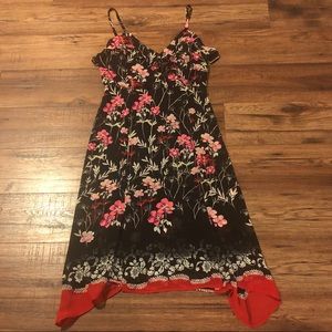 BNWOT floral v neck Express summer dress!